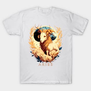 Zodiac sign Aries T-shirt T-Shirt